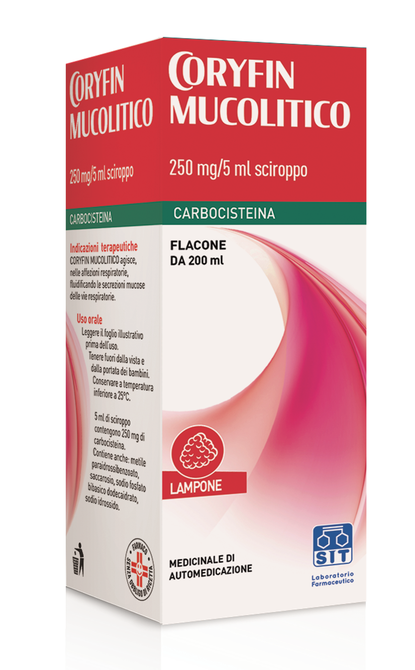 CORYFIN MUCOLITICO*SCIR 200ML - Farma Nice
