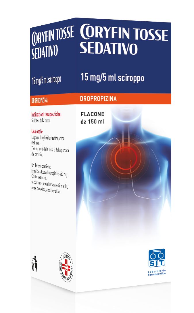 CORYFIN TOSSE SE*150ML15MG/5ML - Farma Nice
