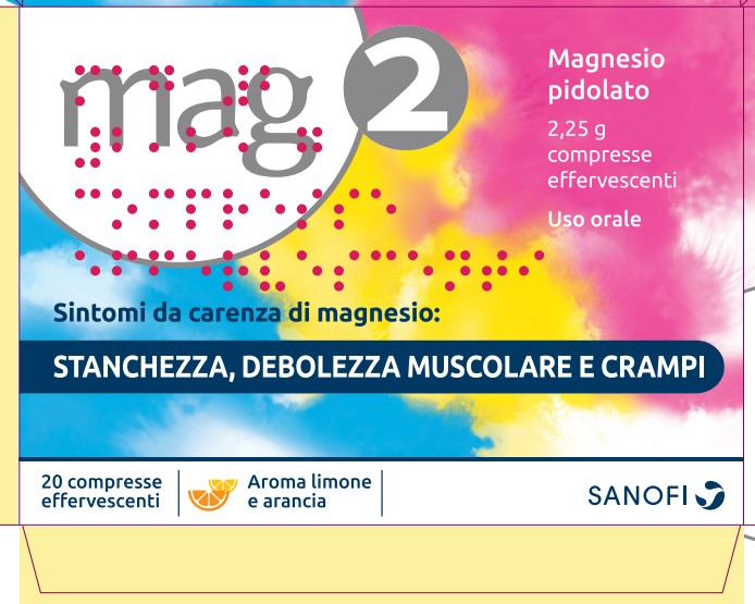 MAG 2*20CPR EFF 2,25G - Farma Nice