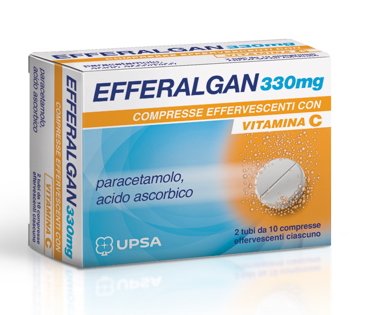 EFFERALGAN*20CPR EFF 330+200MG - Farma Nice
