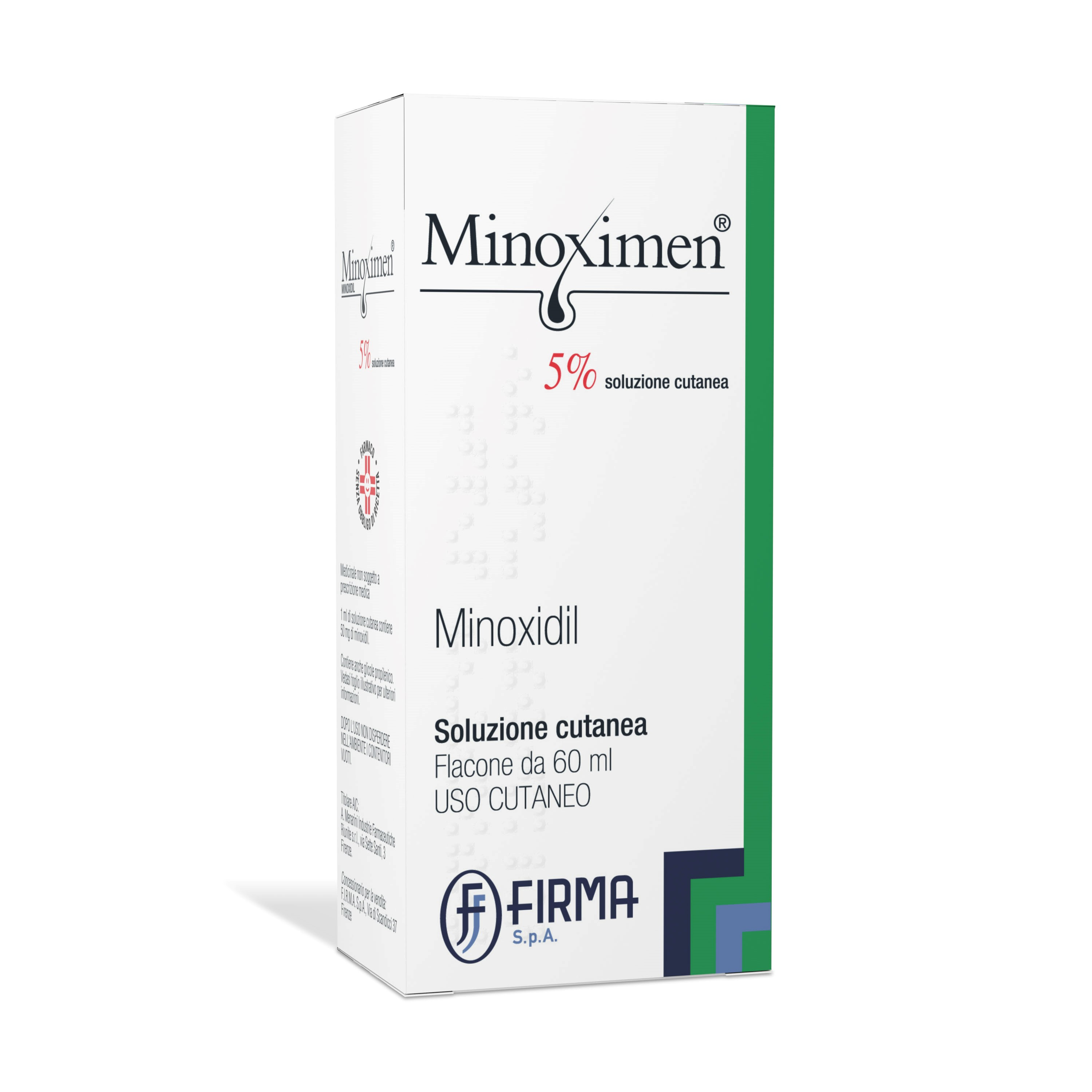 MINOXIMEN*SOLUZ FL 60ML 5% - Farma Nice