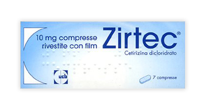 ZIRTEC*7CPR RIV 10MG - Farma Nice