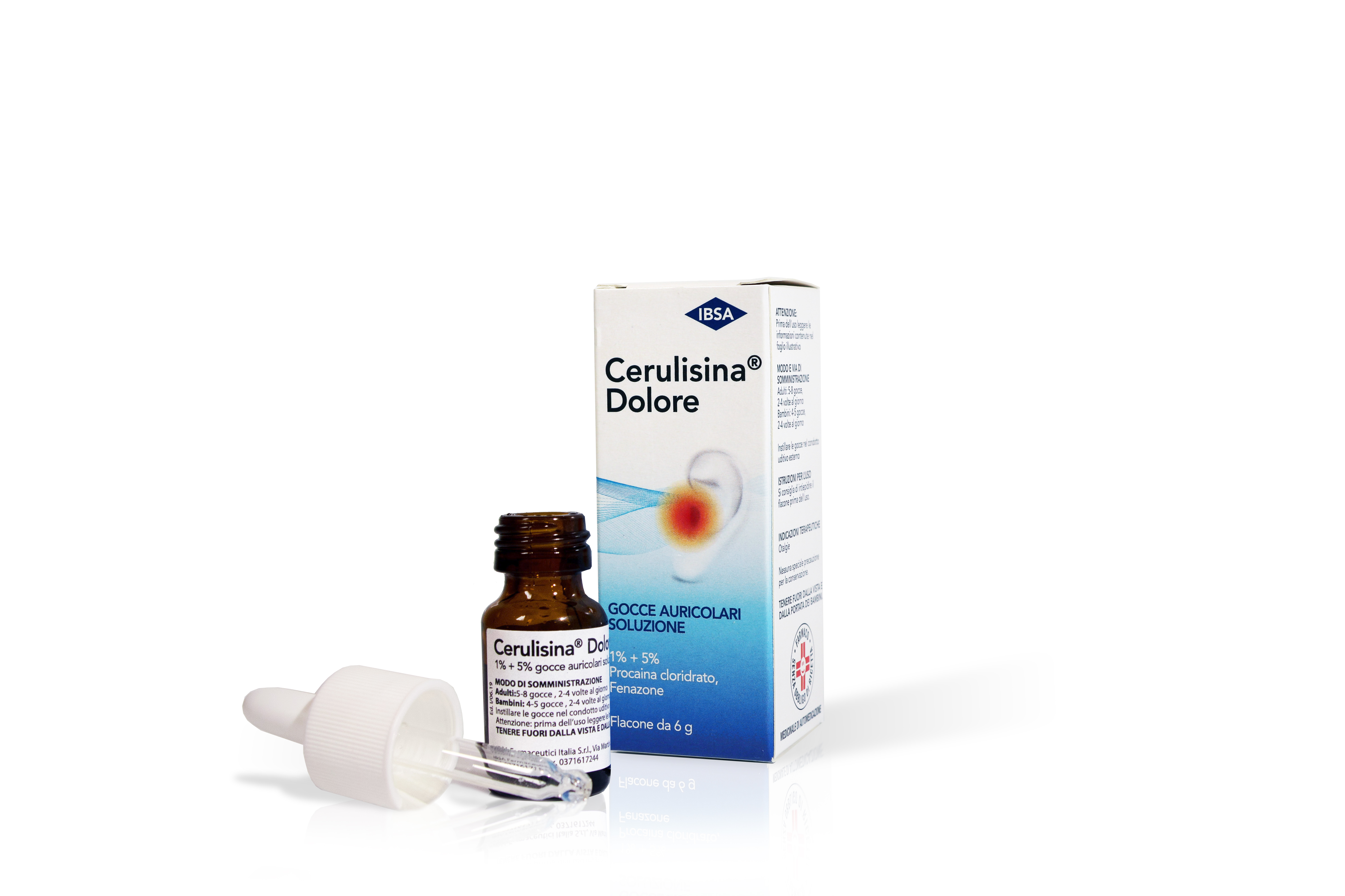 CERULISINA DOLORE*GTT OTO FL6G - Farma Nice