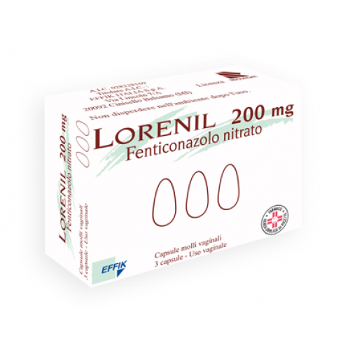 LORENIL*3CPS MOLLI VAG 200MG - Farma Nice