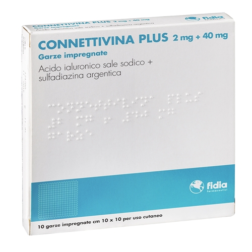 CONNETTIVINA PLUS*10GARZE10x10 - Farma Nice