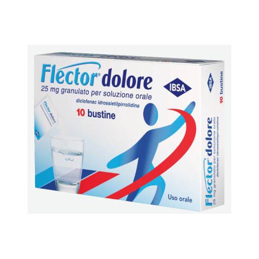 FLECTOR DOLORE*GRAT 10BUST25MG - Farma Nice