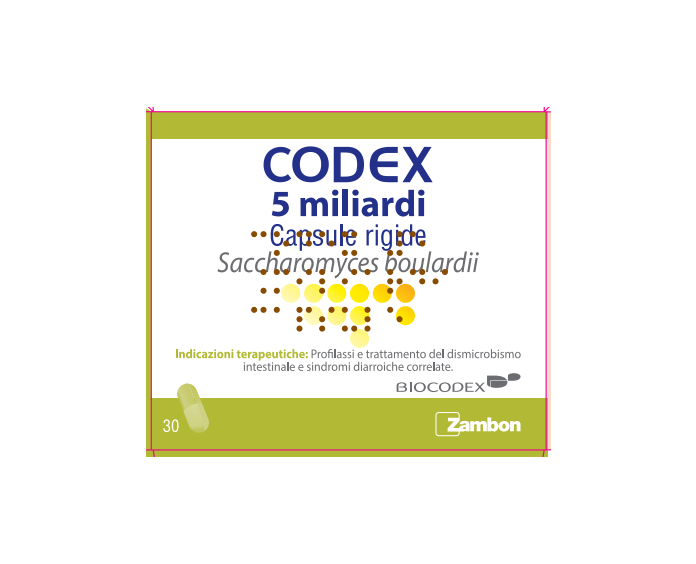 CODEX*30CPS 5MLD 250MG - Farma Nice