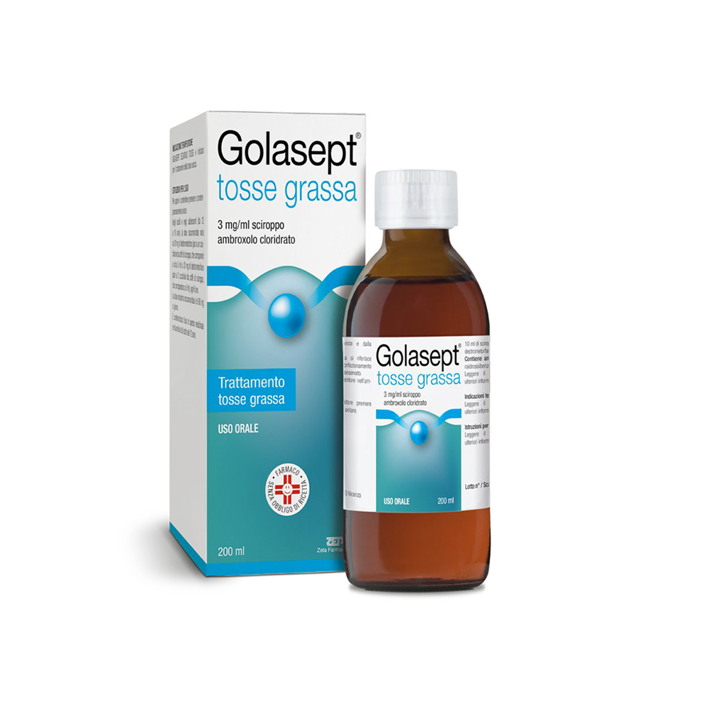 GOLASEPT TOSSE GRASSA*SCIR 200 - Farma Nice