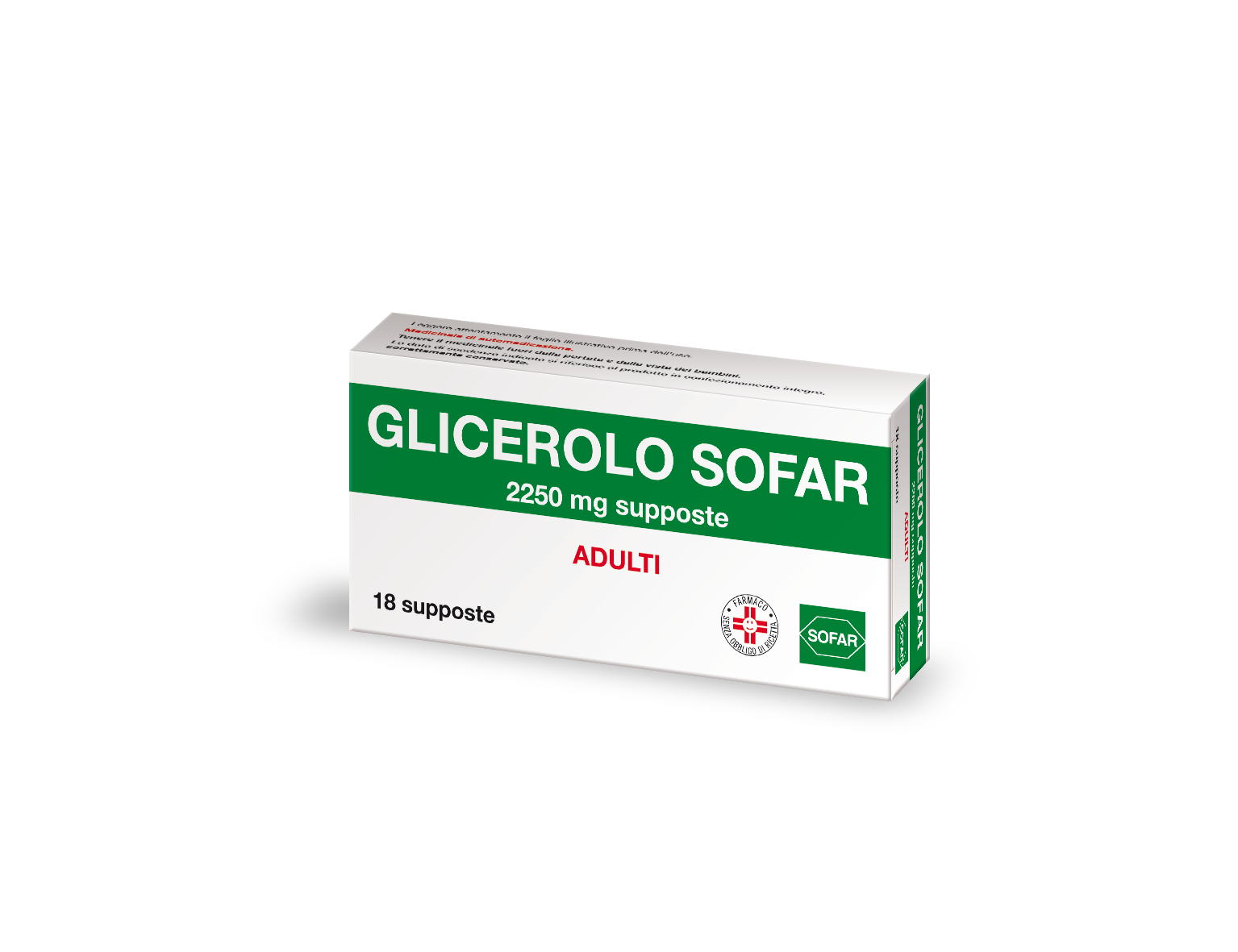 GLICEROLO*AD 18SUPP 2250MG - Farma Nice