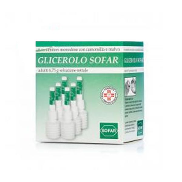 GLICEROLO SOFAR*6CONT 6,75G - Farma Nice