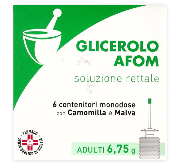 GLICEROLO AFOM*AD 6CONT 6,75G - Farma Nice