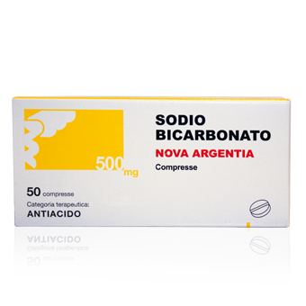 SODIO BICARB*50CPR 500MG - Farma Nice