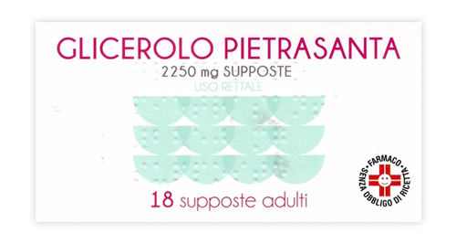 GLICEROLO*AD 18SUPP 2250MG - Farma Nice
