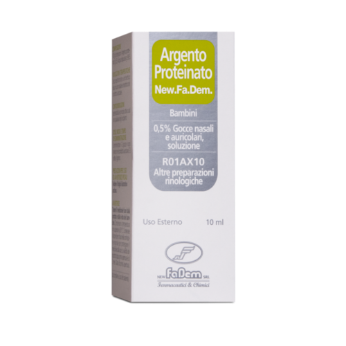 ARGENTO PROTEINATO*0,5% 10ML - Farma Nice