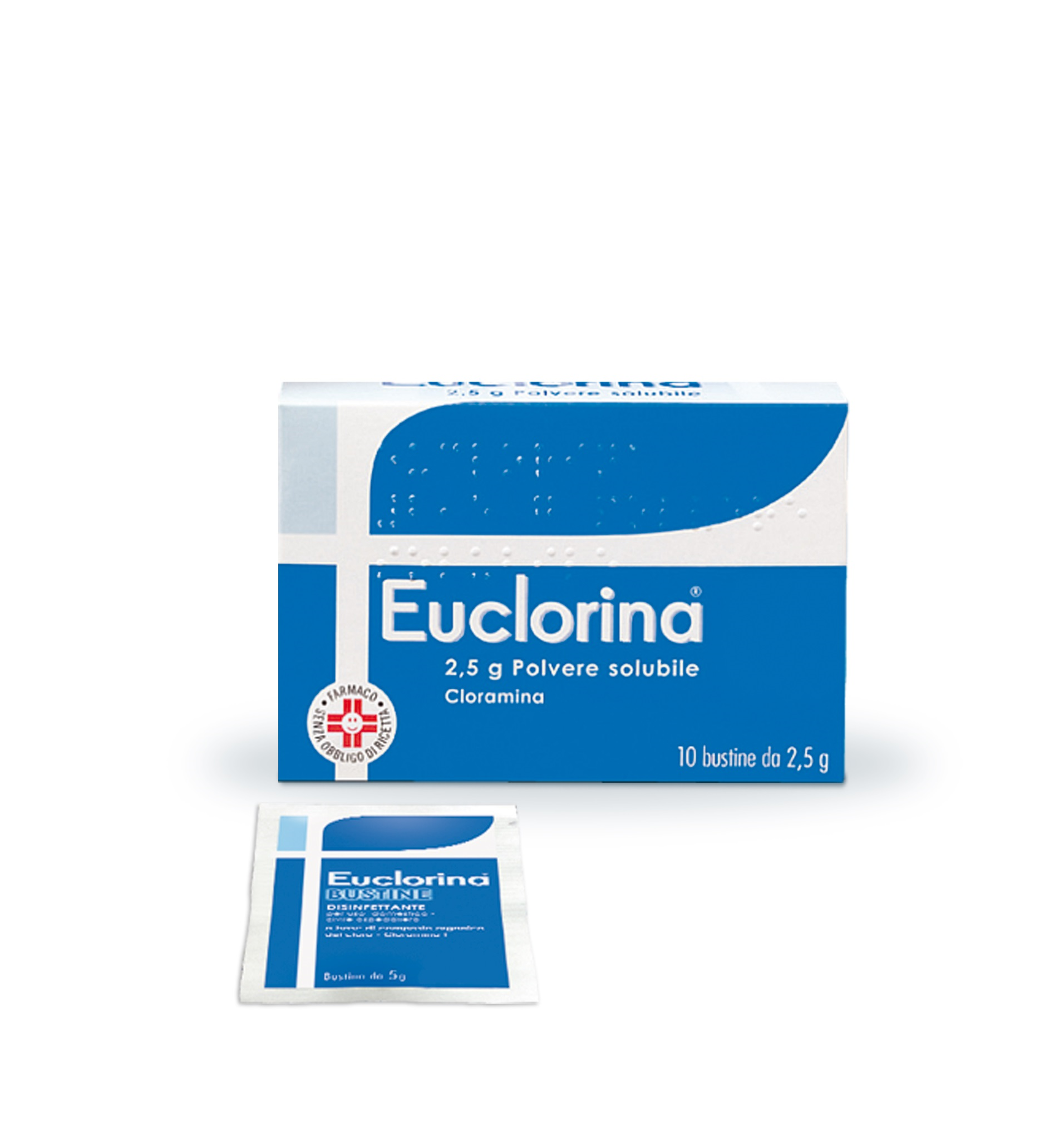 EUCLORINA*POLV SOL 10BUST 2,5G - Farma Nice