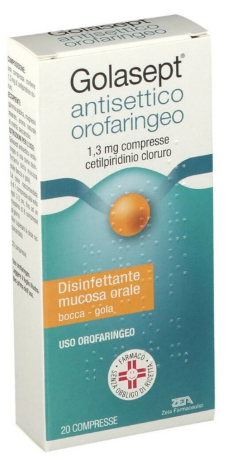 GOLASEPT ANT ORO*20CPR 1,3MG - Farma Nice
