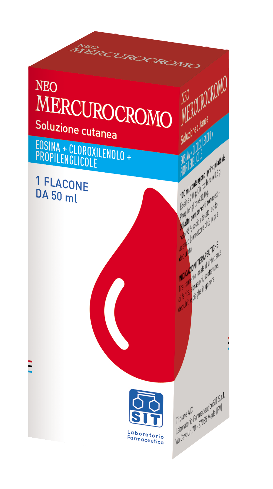 NEOMERCUROCROMO*SOLUZ FL 50ML - Farma Nice