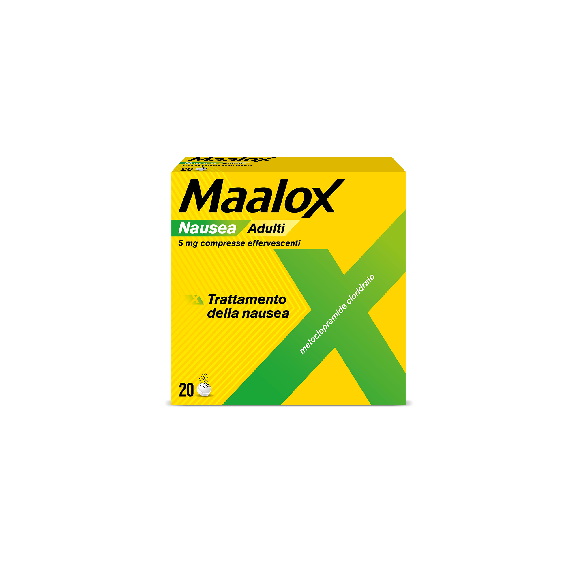 MAALOX NAUSEA*20CPR EFF 5MG - Farma Nice