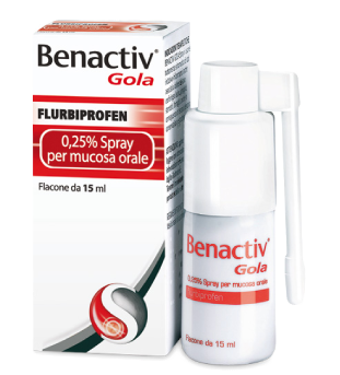 BENACTIV GOLA*SPRAY 15ML 0,25% - Farma Nice