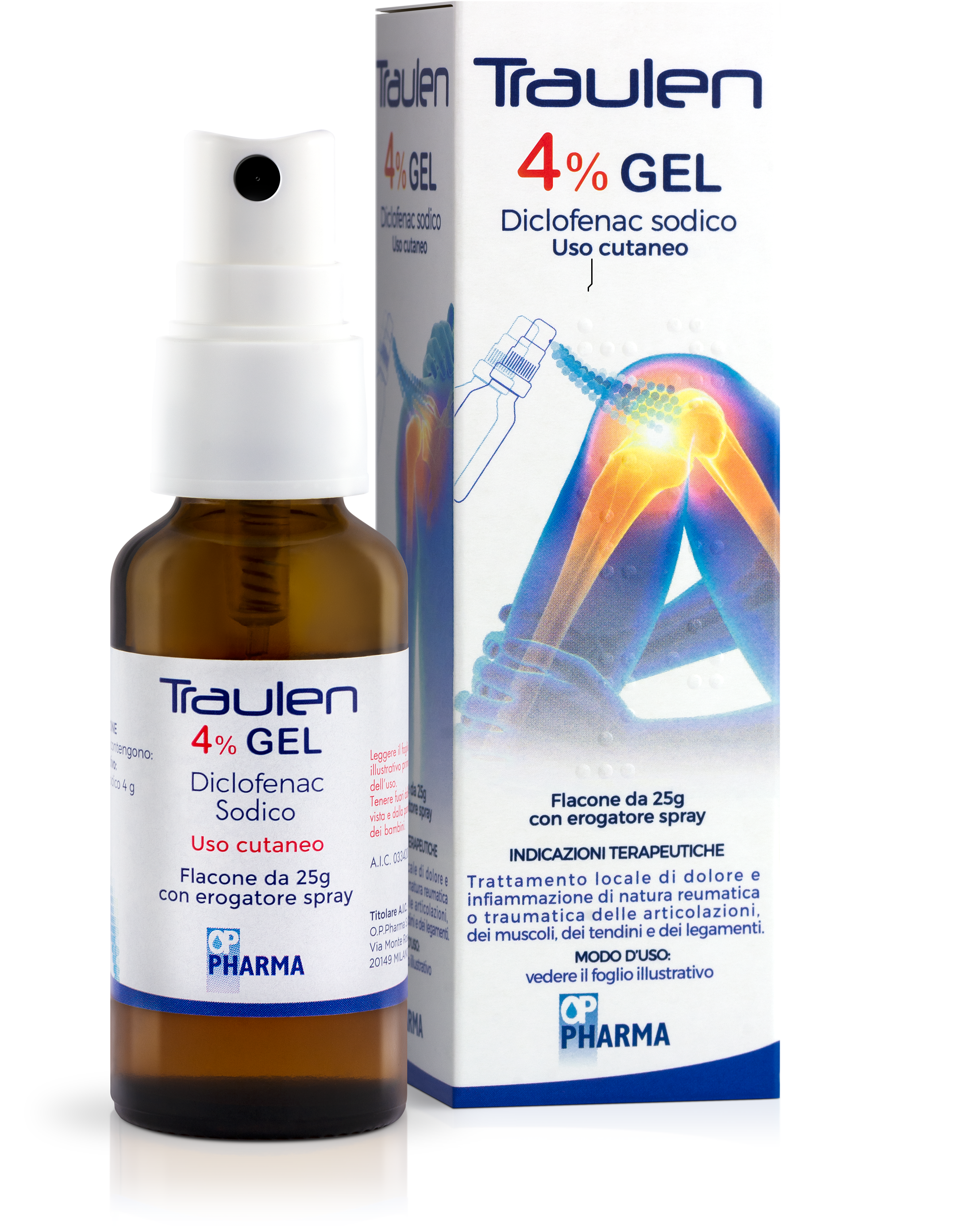 TRAULEN*GEL 4% FL 25G C/EROG - Farma Nice
