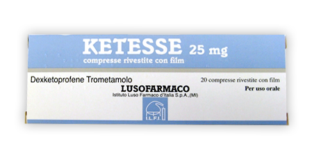 KETESSE*20CPR RIV 25MG - Farma Nice