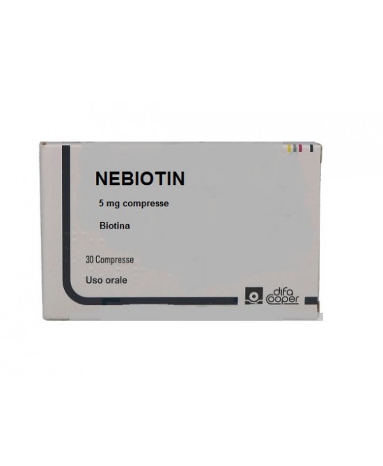 NEBIOTIN*30CPR 5MG - Farma Nice