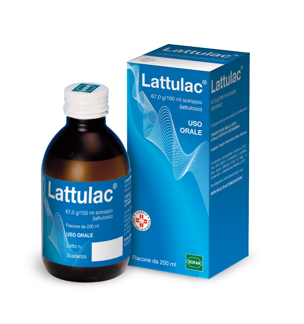 LATTULAC*SCIR 200ML 67G/100ML - Farma Nice