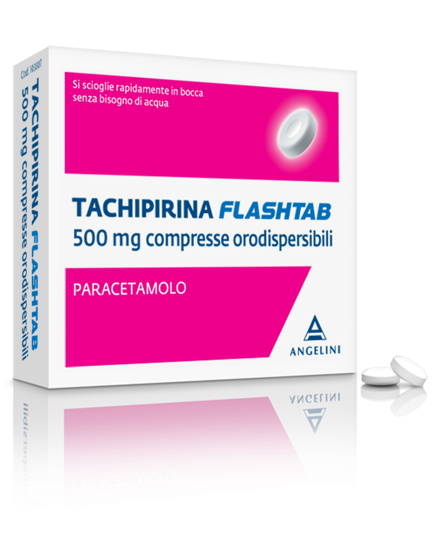 TACHIPIRINA FLASHTAB*16CPR 500 - Farma Nice