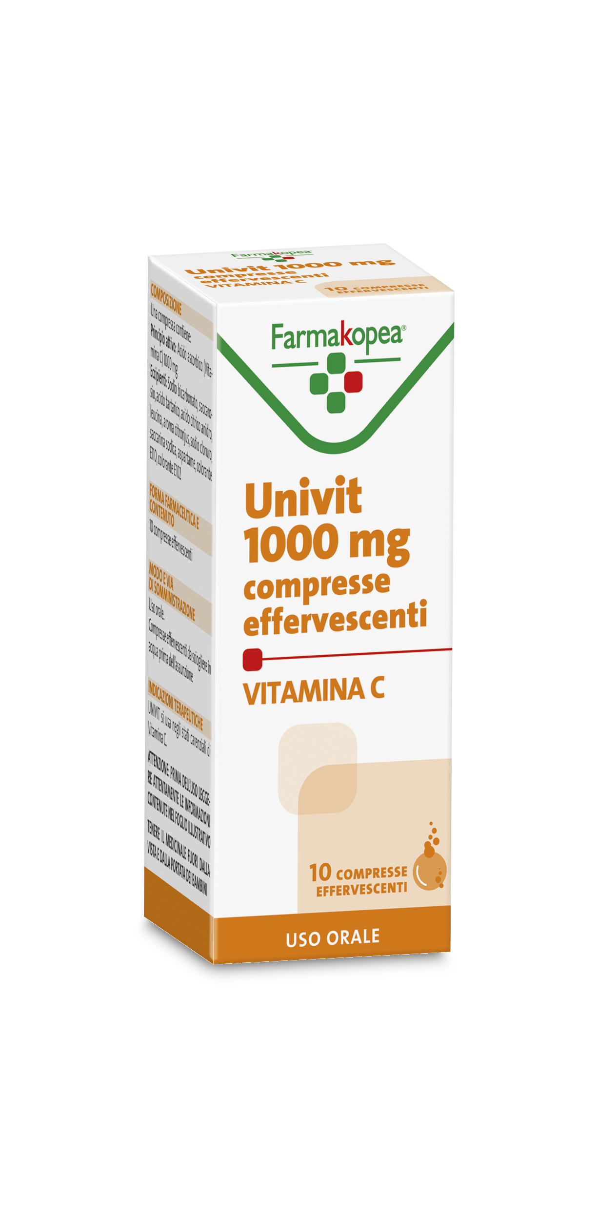 UNIVIT*10CPR EFF 1000MG - Farma Nice
