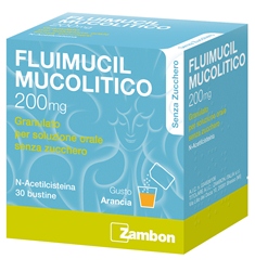 FLUIMUCIL MUCOL*30BUST200MGS/Z - Farma Nice