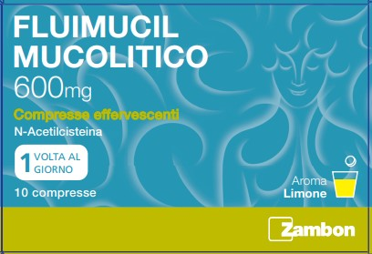 FLUIMUCIL MUCOL*10CPR EFF600MG - Farma Nice