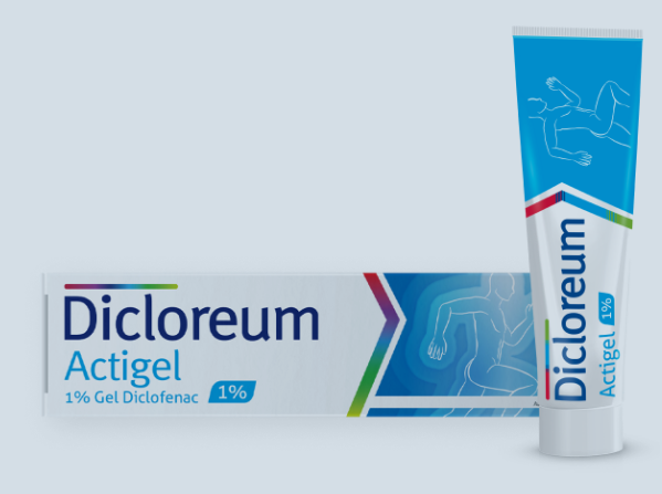 DICLOREUM ACTIGEL*GEL 100G 1% - Farma Nice