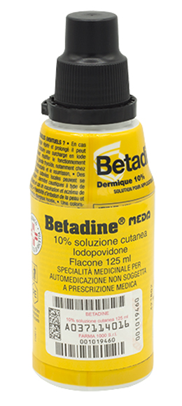 BETADINE*SOLUZ CUT 125ML 10% - Farma Nice