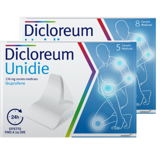 DICLOREUM UNIDIE*8CER 136MG24H - Farma Nice