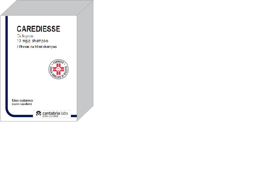 CAREDIESSE*SHAMP2FL 60ML10MG/G - Farma Nice