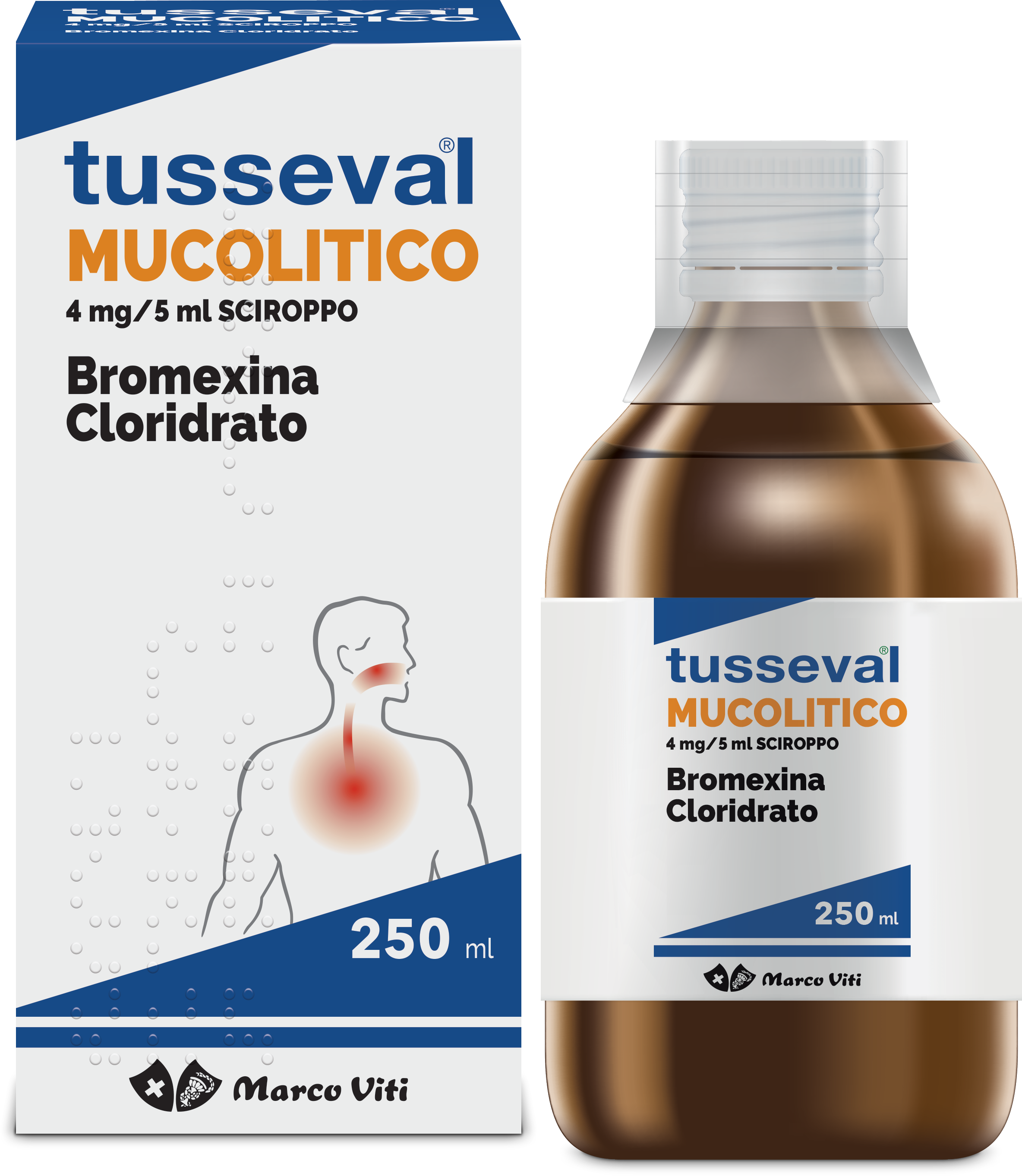 TUSSEVAL MUCOLITICO*SCIR 250ML - Farma Nice