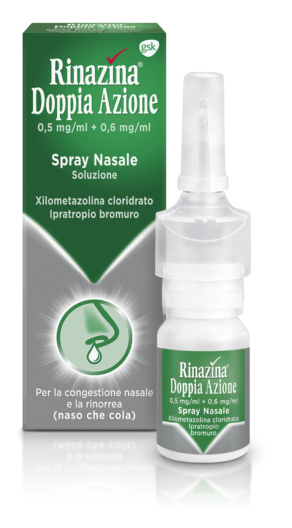 RINAZINA DOPPIA AZ*10ML5MG+6MG - Farma Nice