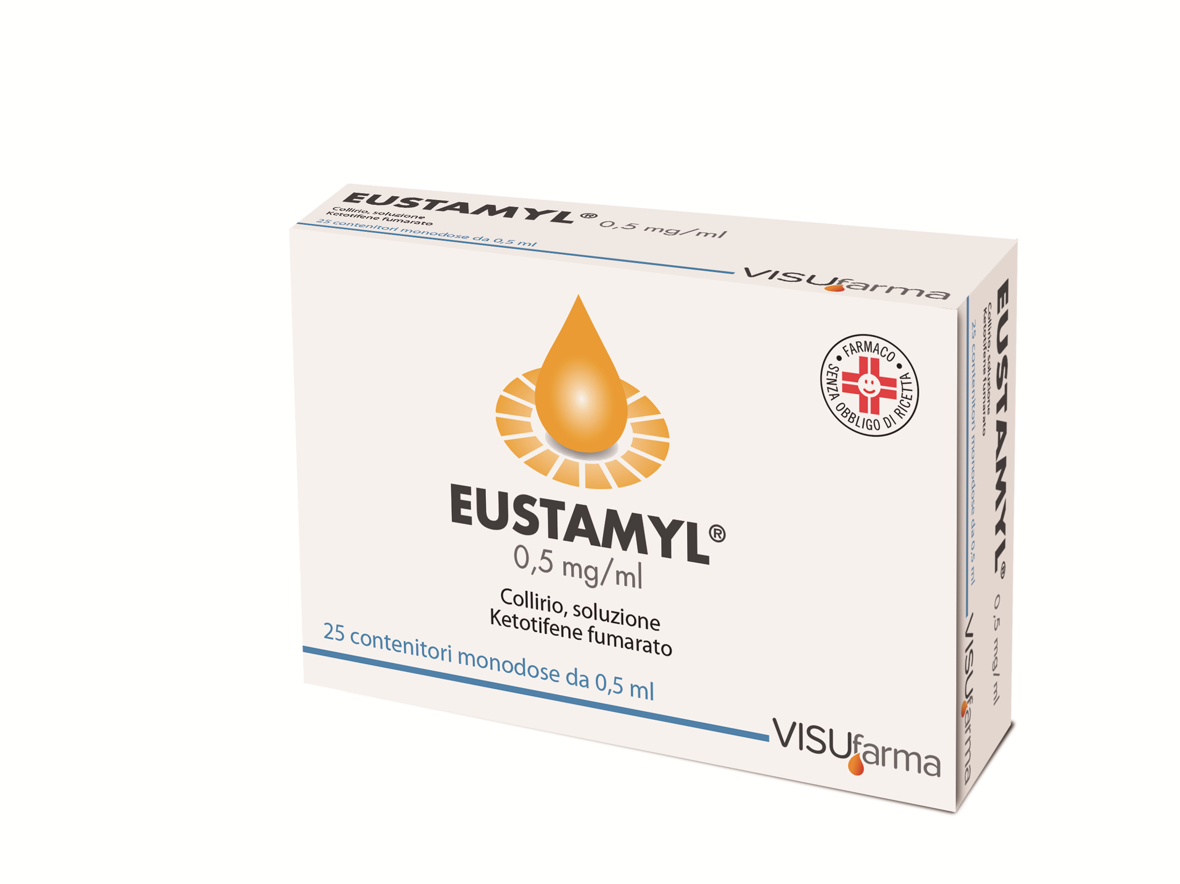 EUSTAMYL*COLL 25FL 0,5ML 0,05% - Farma Nice