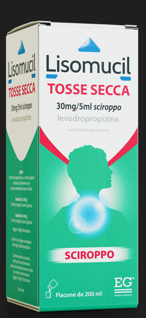 LISOMUCIL TOSSE SEC*SCIR 200ML - Farma Nice