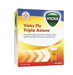 VICKS FLU TRIPLA A*OS 10BUST - Farma Nice