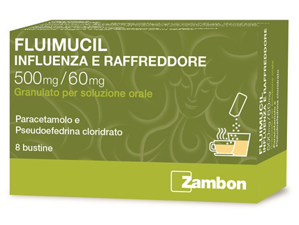 FLUIMUCIL INFLUENZA RAFFR*8BST - Farma Nice