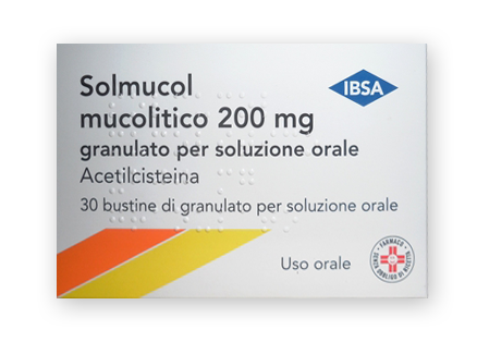 SOLMUCOL MUCOLITICO*30BUST 200 - Farma Nice