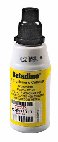 BETADINE*SOLUZ CUT 125ML 10% - Farma Nice