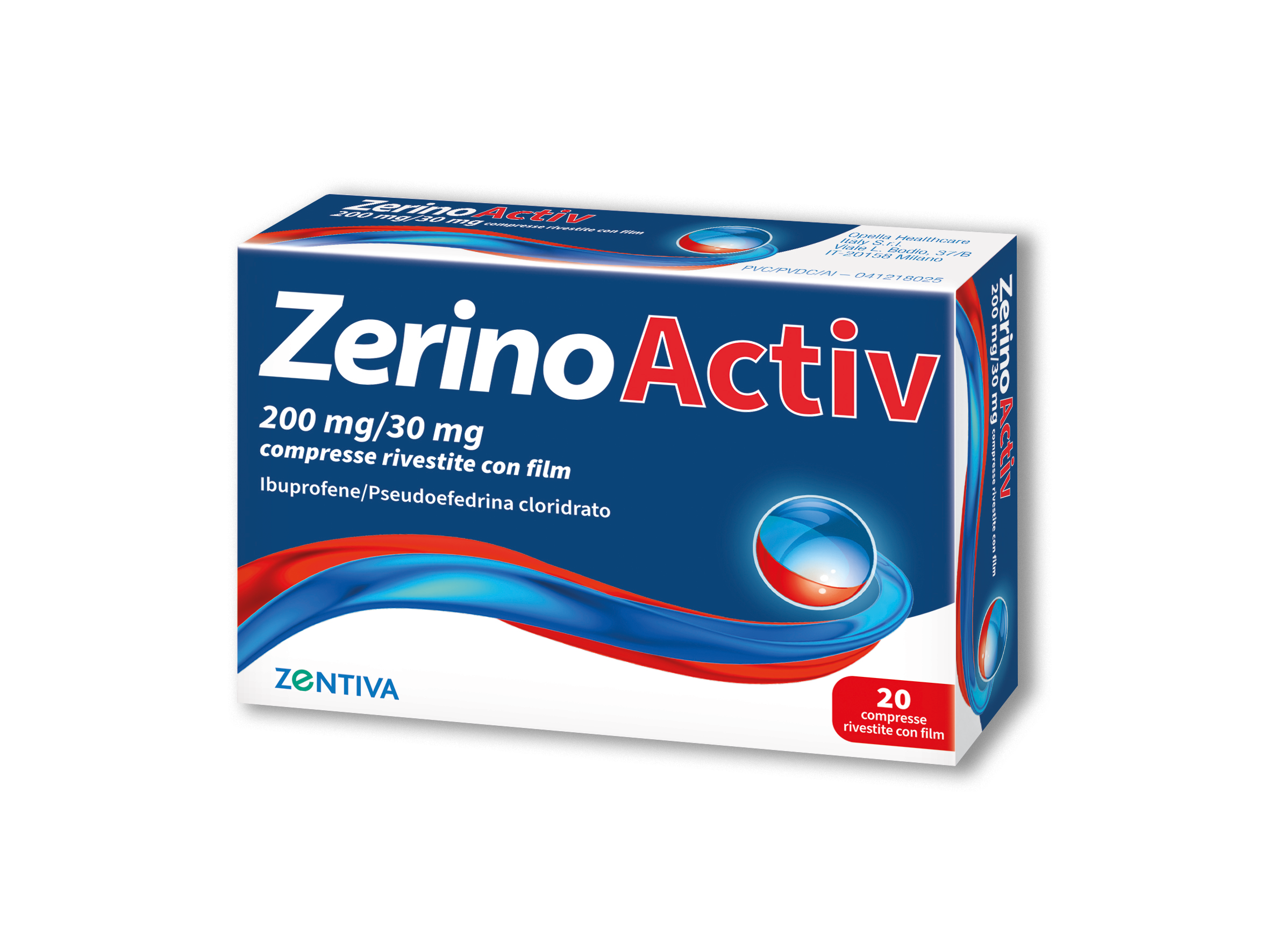 ZERINOACTIV*20CPR 200MG+30MG - Farma Nice