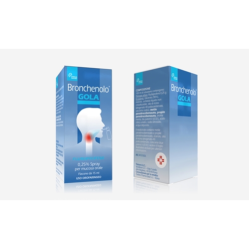 BRONCHENOLO GOLA*OS SPRAY 15ML - Farma Nice