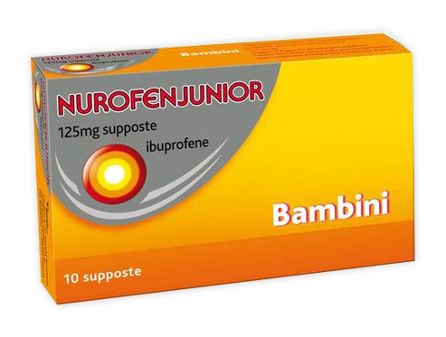 NUROFENJUNIOR*10SUPP 125MG - Farma Nice