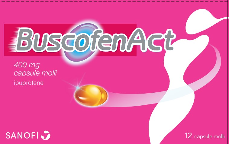 BUSCOFENACT*12CPS MOLLI 400MG - Farma Nice