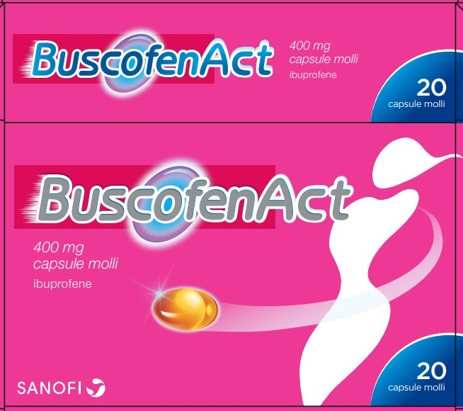 BUSCOFENACT*20CPS MOLLI 400MG - Farma Nice