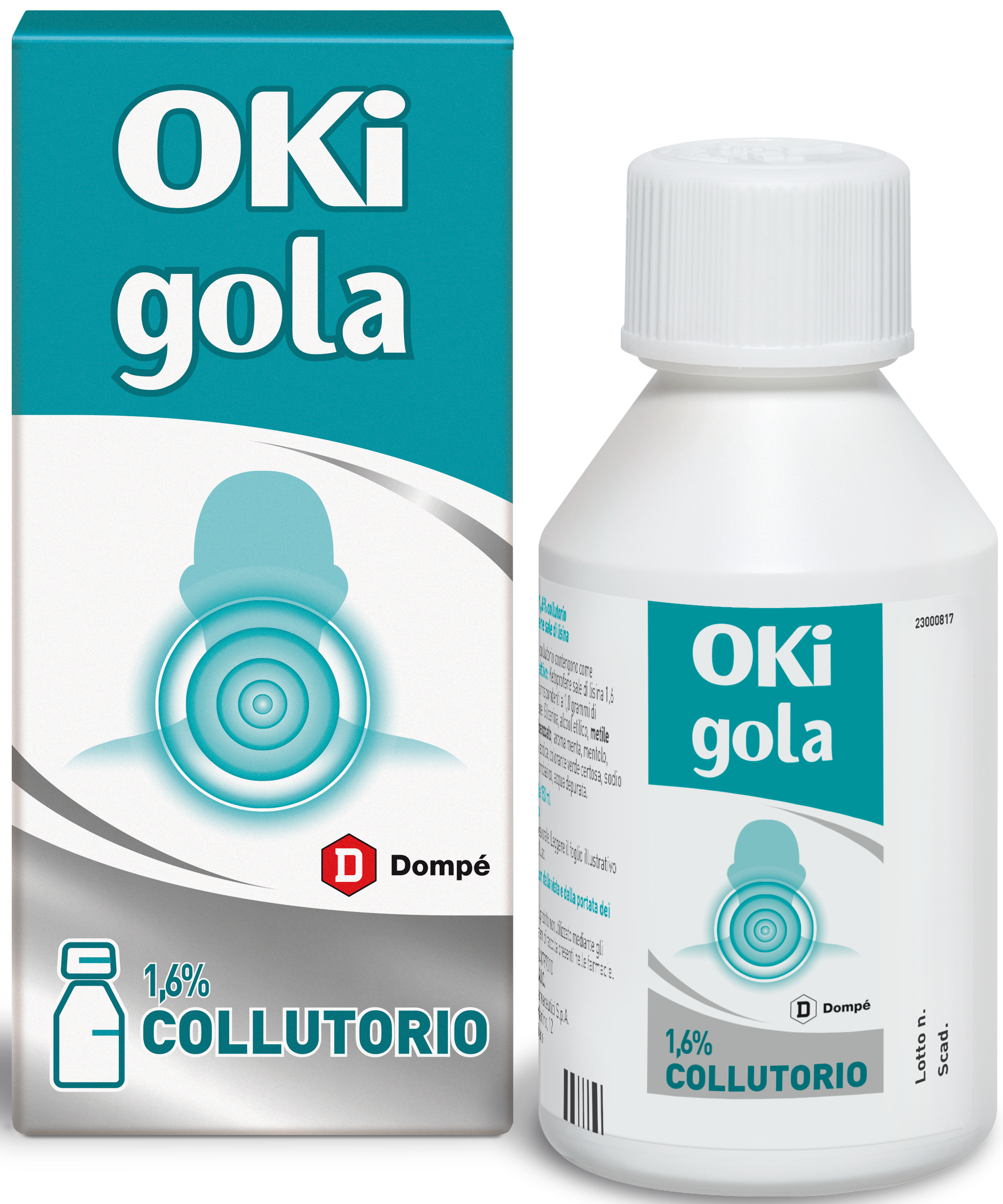 Oki Infiammazione E Dolore 1,6% Collutorio Antinfiammatorio 150 ml - Farma Nice