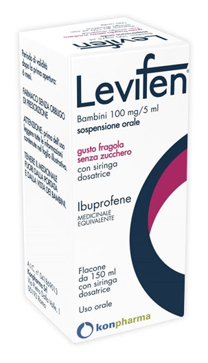 LEVIFEN*OS 150ML 100MG/5ML FRA - Farma Nice